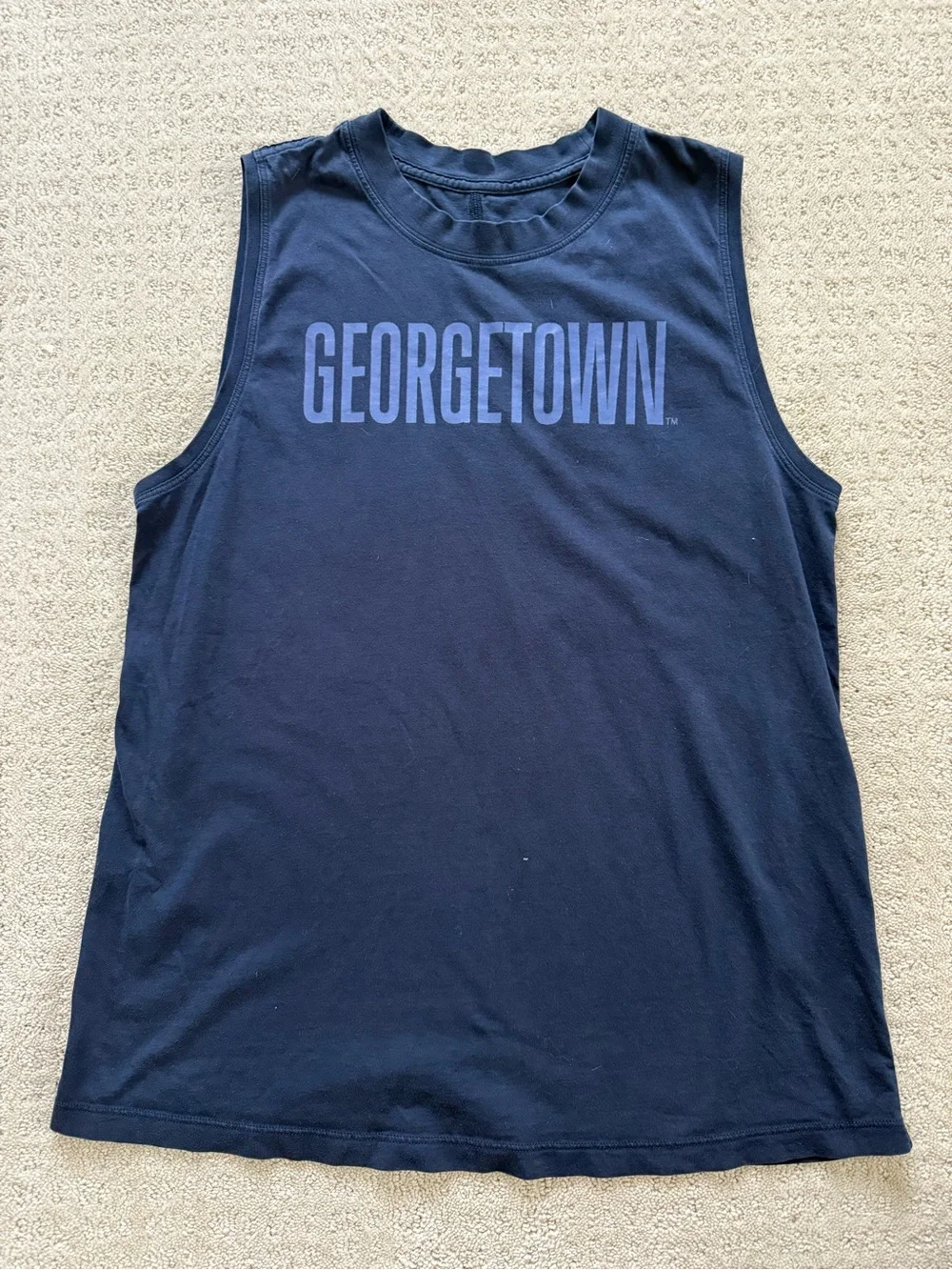 Lululemon Georgetown navy blue tank - size 8